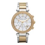Michael Kors Women’s 39mm Two-Tone Gold And Silver Parker Watch