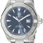 TAG Heuer Men’s ‘Aquaracer’ Swiss Automatic Stainless Steel Dress Watch, Color: Silver-Tone (Model: WAY2112.BA0928)
