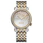Juicy Couture Women’s ‘LA LUXE’ Quartz Gold and Stainless Steel Casual Watch, Color:Two Tone (Model: 1901559)