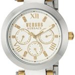 Versus by Versace Women’s ‘CAMDEN MARKET’ Quartz Stainless Steel Casual Watch, Color:Two Tone (Model: SCA020016)
