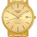 Longines Presence Gold-Tone Automatic Mens Watch L49212328