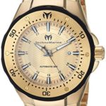 Technomarine Men’s ‘Manta’ Automatic Stainless Steel Casual Watch, Color:Gold-Toned (Model: TM-215095)