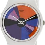 Swatch Originals Multicolored Dial Silicone Strap Unisex Watch GW709
