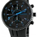Momo Design Black Dial Chronograph Black Rubber Unisex Watch MD2198BK51