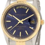 Charles-Hubert, Paris Men’s 3401 Classic Collection Two-Tone Stainless Steel Watch