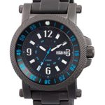REACTOR Men’s 56518 Fallout 2 Black Stainless Steel Watch with Link Bracelet