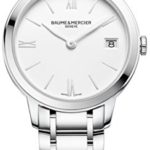 Baume and Mercier Classima White Dial Ladies Watch M0A10335
