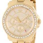 Juicy Couture Women’s 1901049 Pedigree Gold Plated Bracelet Watch