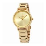 DKNY Women’s ‘The Modernist’ Quartz Stainless Steel Casual Watch, Color:Gold-Toned (Model: NY2636)