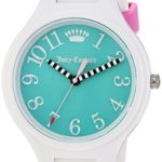 Juicy Couture Women’s ‘DAY DREAMER’ Quartz Plastic and Silicone Casual Watch, Color:White (Model: 1901564)
