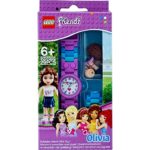 LEGO Watches Olivia Kids Buildable Watch with Link Bracelet and Minifigure