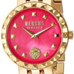 Versus by Versace Women’s ‘CORAL GABLES’ Quartz Stainless Steel Casual Watch, Color:Gold-Toned (Model: SOD150016)