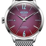 Welder Moody Stainless Steel Mesh 3 Hand Watch with Date 38mm
