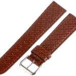 Hadley-Roma Men’s MSM843RR-200 20-mm Tan Genuine Leather Watch Strap