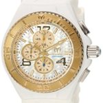 Technomarine Men’s ‘Cruise’ Quartz Stainless Steel and Silicone Casual Watch, Color:White (Model: TM-115109)