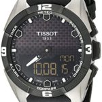 Tissot Men’s T091.420.46.051.00 ‘T Touch Expert’ Black Dial Black Leather Strap Multifunction Swiss Quartz Watch