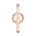 DKNY Women’s ‘Murray’ Quartz and Stainless-Steel-Plated Casual Watch, Color:Rose Gold-Toned (Model: NY2600)