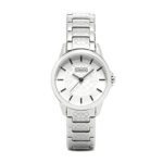 Coach Classic Signature Ladies Silver Logo Swiss Quartz Watch 14501609