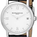 Baume & Mercier Women’s BMMOA10146 Classima Analog Display Swiss Automatic Black Watch