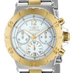 Invicta Women’s 14855 Specialty Chronograph 18k Gold Ion Plating and Stainless Steel Two-Tone Watch
