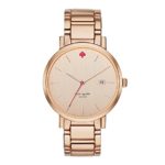kate spade new york Gramercy Grand Rose Goldtone Stainless Steel Watch