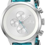 Vestal Unisex Metronome Silver/Turquoise/Silver Watch