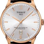 Tissot Men’s T0994073603700 Chemin Des Tourelles Powermatic 82 Analog Display Swiss Automatic Brown Watch