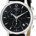 Tissot Men’s T063.617.16.057.00 Black Dial Tradition Watch