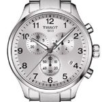 Tissot Men’s Chronograph Stainless Steel Silver Dial Chrono XL Watch T1166171103700