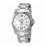 Longines Conquest 43MM Automatic Stainless Steel Silver Dial Men’s L3.778.4.76.6
