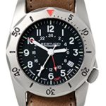 Bertucci 12120 A-2TR Vintage GMT Men’s Watch Brown 40mm Titanium Case