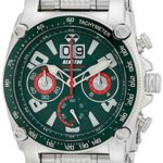REACTOR Men’s 41009 Analog Display Japanese Quartz Silver Watch