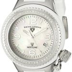 Swiss Legend Women’s 11844D-WWSA Neptune White Mother-Of-Pearl Dial Diamond Accented Watch