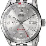 Oris Men’s ‘Audi’ Swiss Stainless Steel Automatic Watch, Color:Silver-Toned (Model: 74777014461MB)