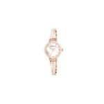 Anne Klein Women’s AK/2216BLRG Swarovski Crystal-Accented Rose Gold-Tone and Blush Pink Bangle Watch
