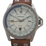 Diesel Dz1715 Rollcage Light Brown Leather Strap Watch Watch For Men