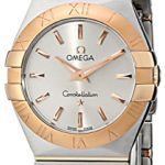 Omega Women’s 123.20.27.60.02.001 Constellation Stainless Steel and 18k Gold Dress Watch