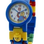 LEGO Classic 8020189 Kids Minifigure Link Buildable Watch | black/yellow | plastic | 28mm case diameter| analog quartz | boy girl | official