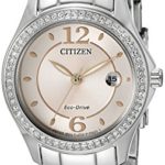 Citizen Women’s Eco-Drive Silhouette Crystal Watch with Date, FE1140-86X