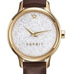 Esprit Watch TP10928 Brown – ES109282002-Brown – calfskin-Round – 28 mm