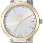 DKNY Women’s ‘Ellington’ Quartz Stainless Steel Casual Watch, Color:Silver-Toned (Model: NY2655)