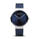 BERING Time 14539-307 Classic Collection Watch with Mesh Band and scratch resistant sapphire crystal. Designed in Denmark.