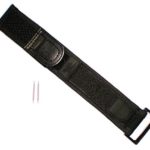 G Luminox BLACK OUT NARROW Watch Band Nylon Velcro Navy Seals 22/23 mm Series 3000/3900/3050/3080