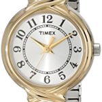 Timex Women’s T2N979 Sierra Street Two-Tone Stainless Steel Expansion Band Watch