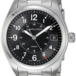 Hamilton Men’s ‘Khaki Field’ Swiss Quartz Stainless Steel Casual Watch (Model: H68551933)
