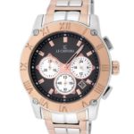 Le Chateau Men’s 5436m_grandsil Cautiva Romano Chronograph Two-Tone Stainless Steel Watch