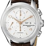 Baume & Mercier Men’s BMMOA10129 Clifton Analog Display Swiss Automatic Brown Watch