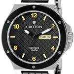 CROTON Men’s CN307500SSYL Millenium Analog Display Quartz Two Tone Watch