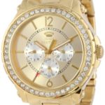 Juicy Couture Women’s 1901082 Pedigree Gold Plated Bracelet Watch