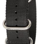 Bertucci DX3 B-183 Black 22mm Nylon Watch Band